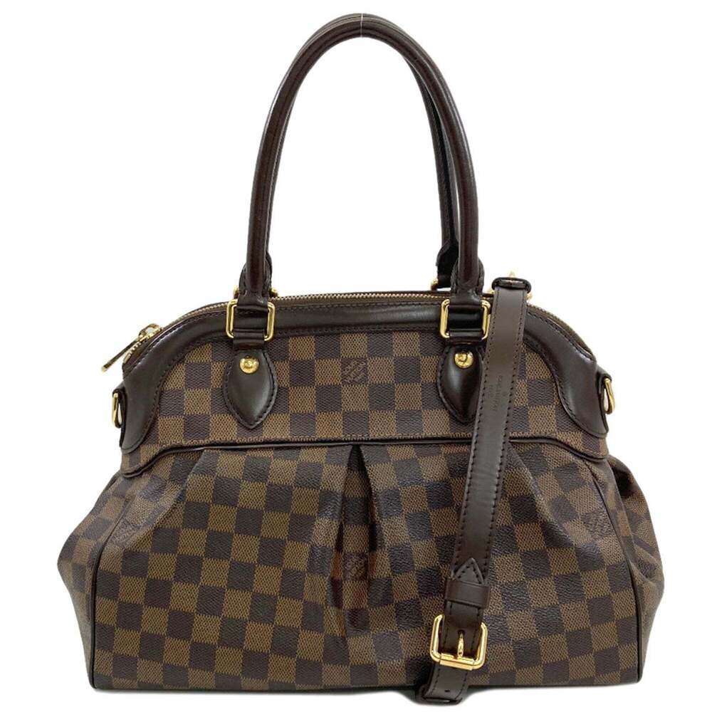 LOUIS VUITTON Authentic Brown Damier Canvas Bag